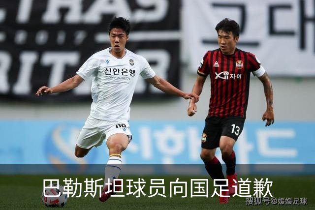 巴勒斯坦球员向国足道歉
